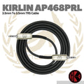 Kirlin AP468PRL 3.5mm To 3.5mm TRS Cable - Kabel Aux