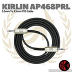 Kirlin AP468PRL 3.5mm To 3.5mm TRS Cable - Kabel Aux