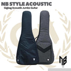 NB STYLE ACOUSTIC GUITAR JUMBO GIGBAG BY DBM - TAS GITAR AKUSTIK JUMBO GIG BAG