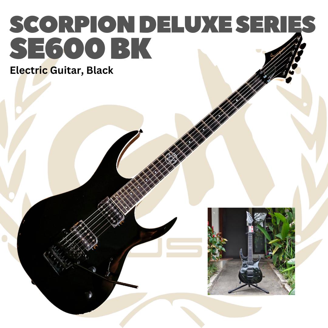Scorpion SE600 Deluxe Series Updown Model Electric Guitar - Gitar Listrik Elektrik Up Down SE 600 Original Asli