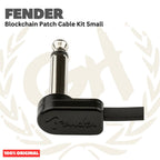 Fender Blockchain Patch Cable Kit, Small, Black - Kabel Efek Set