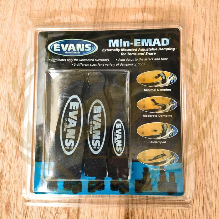 EVANS MIN-EMAD Adjustable Overtone Damper Tom & Snare | Demper Drum