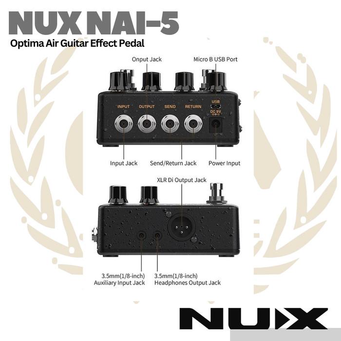 NUX Optima Air NAI5 Guitar Effect Pedal - Efek Gitar NAI-5
