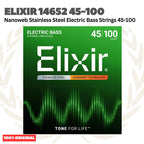 ELIXIR 14652 Nanoweb Long Scale Electric Bass Strings 45-100 | Senar