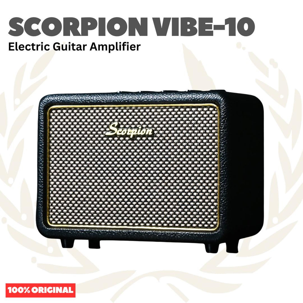 Scorpion VIBE-10 Electric Guitar Amplifier - Gitar Amplifier Portable VIBE10