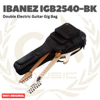 Ibanez IGB2540-BK Double Electric Guitar Gig Bag - Tas Gitar Listrik Elektrik Dobel Gigbag IGB2540