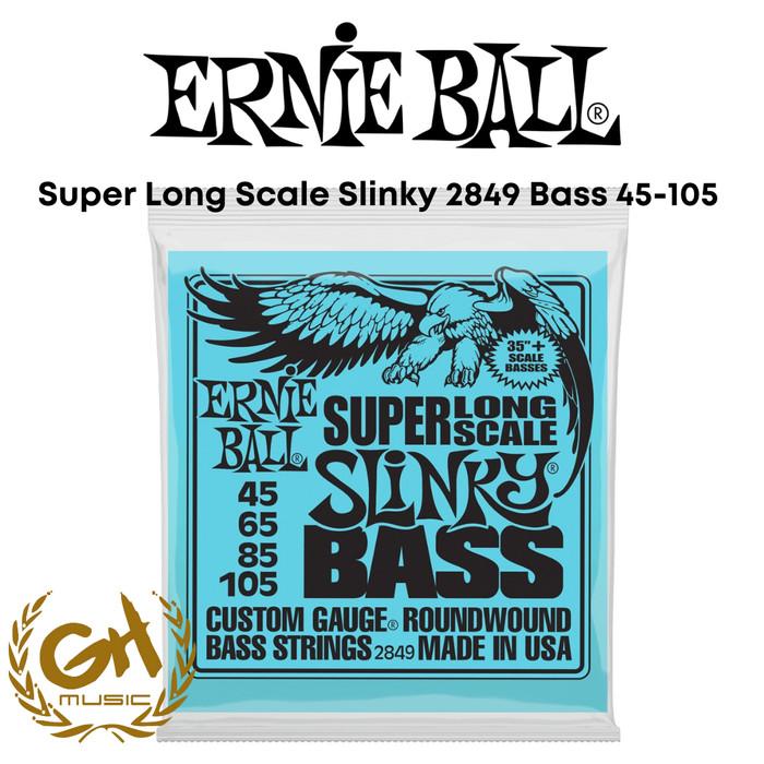 Ernie Ball Super Long Scale Slinky 2849 Bass Electric, 45-105