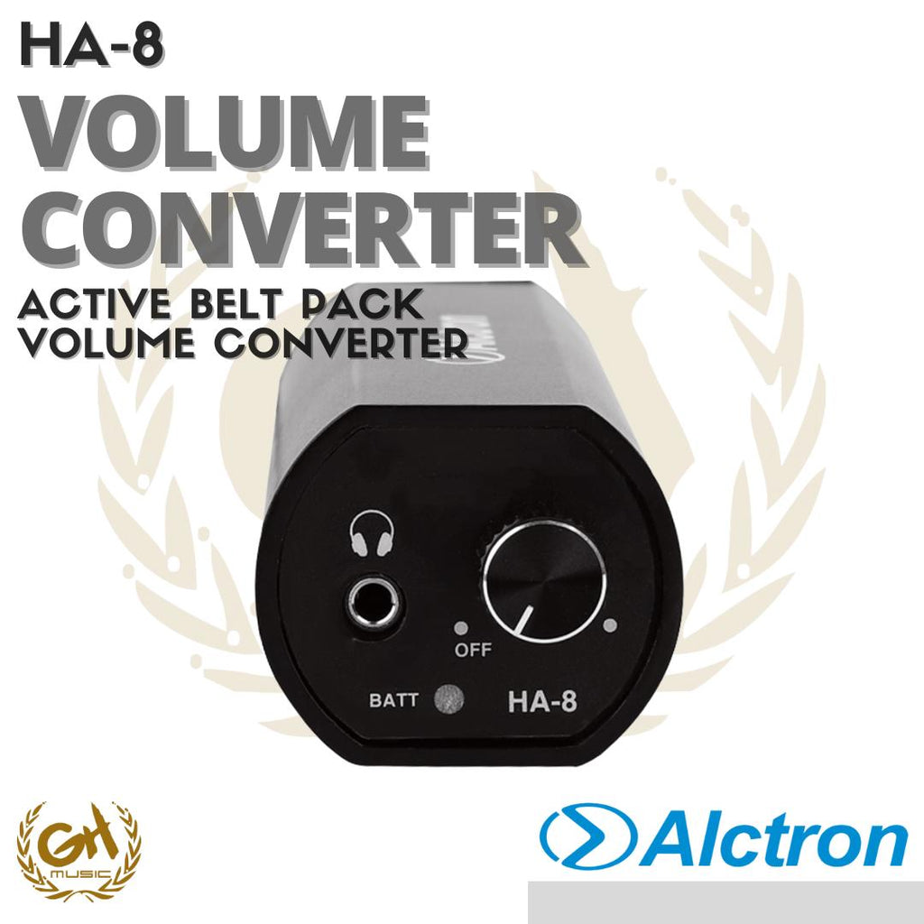 ALCTRON HA8 ACTIVE VOLUME CONVERTER BELT PACK GH BINTARO
