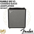 Fender Rumble 100 V3 Combo Bass Amplifier - Ampli Bass Combo 100W