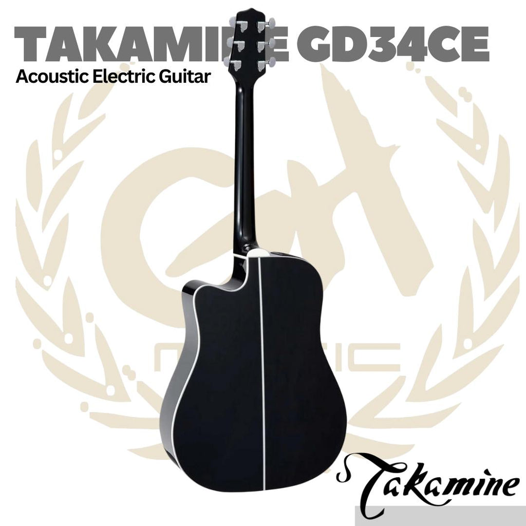 Takamine GD34CE Acoustic  Electric Guitar  - Gitar Akustik Elektrik