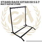 MULTI GUITAR BASS RACK STAND | Stand Gitar Isi 5 & 7 LK552