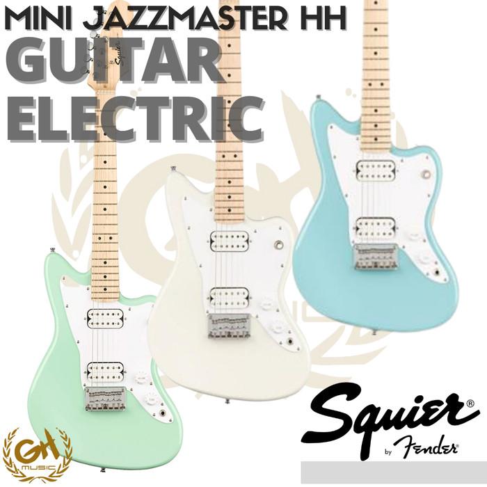 Squier Mini Jazzmaster HH Electric Guitar | Gitar Elektrik