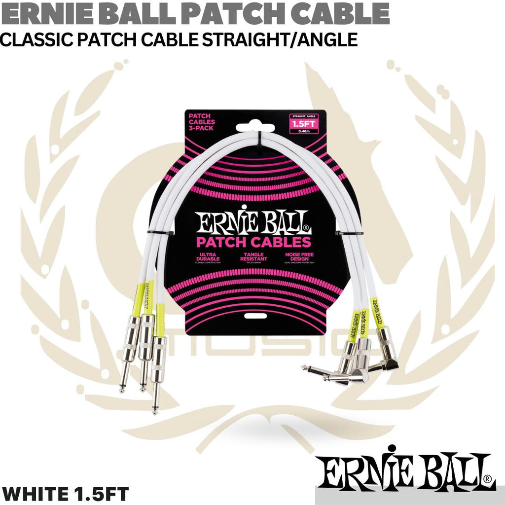 ERNIE BALL Straight Angle Classic Patch Cable | Kabel Jumper