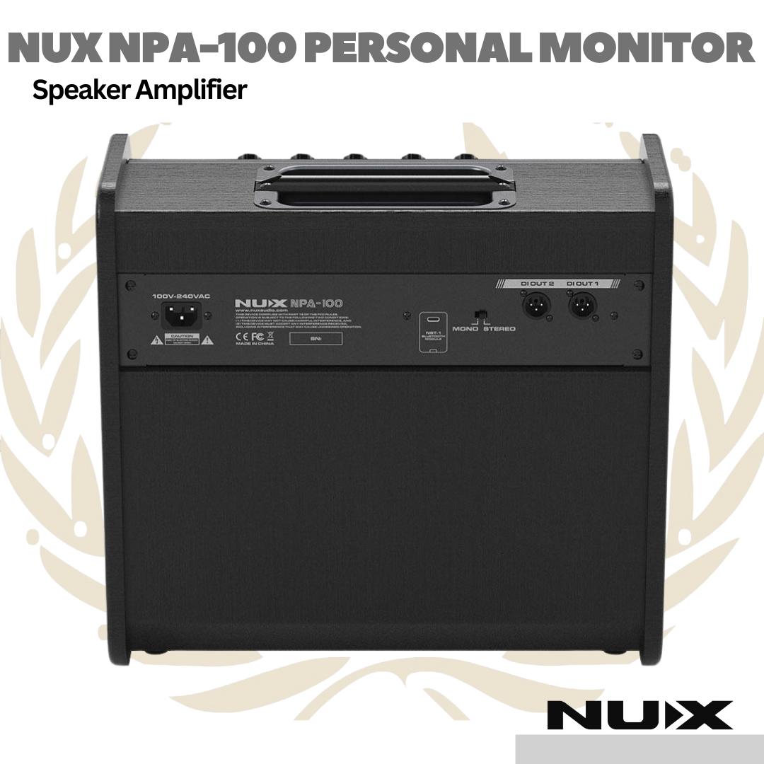 Nux NPA-100 Personal Monitor Amplifier - Speaker Amplifier Spiker Aktif | NPA100