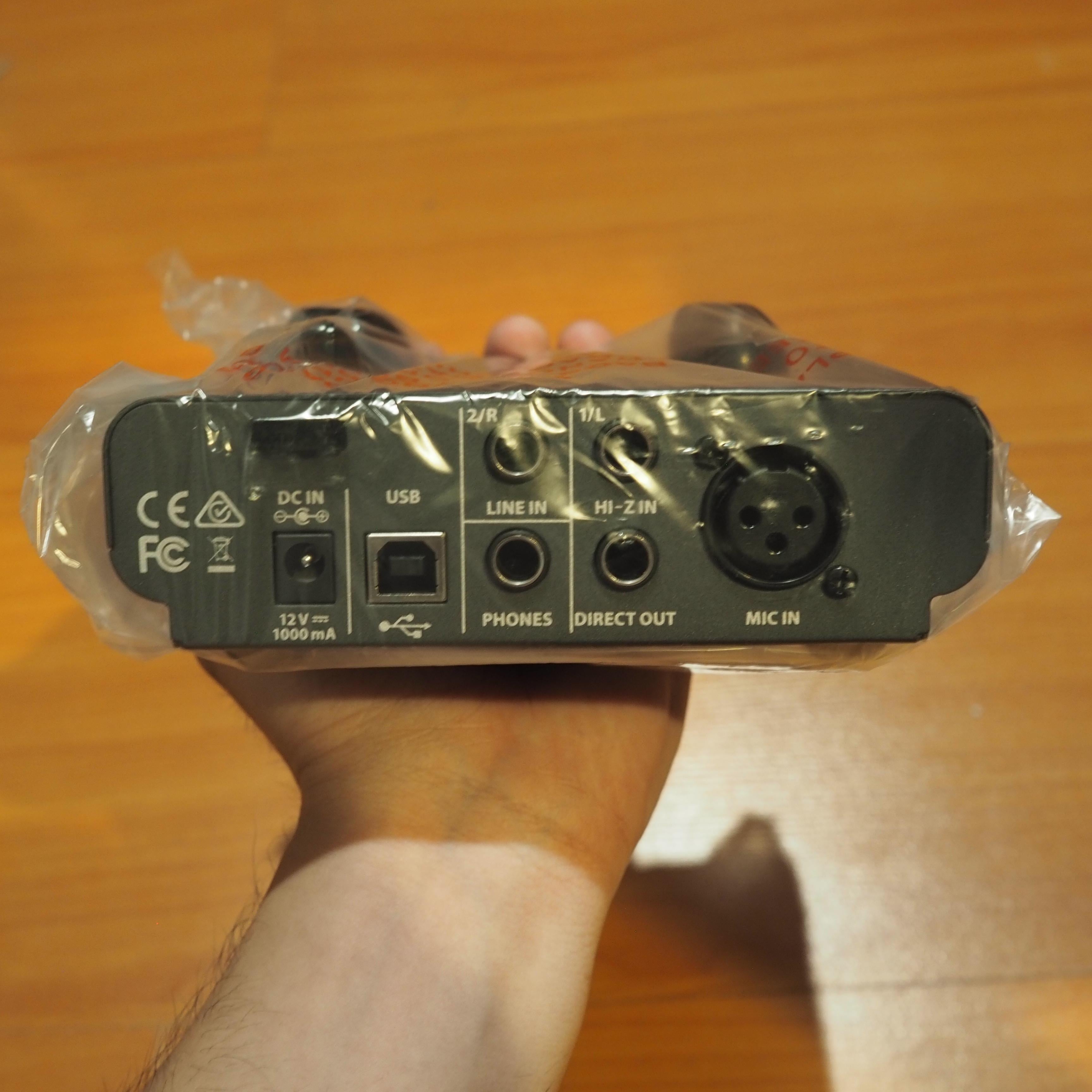 BEHRINGER TUBE ULTRAGAIN MIC500USB Preamp Audio interface | Soundcard
