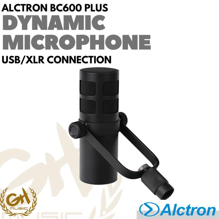 PAKET Alctron BC600 + Plus Dynamic USB/XLR + ARM STAND - KABEL XLR