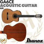 IBANEZ GA6CE ACOUSTIC GUITAR, GITAR AKUSTIK NILON