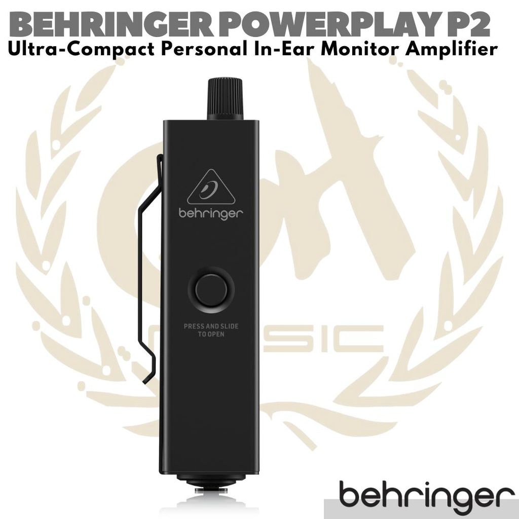 BEHRINGER POWERPLAY P2 Personal In Ear / Headphone Monitor Amplifier