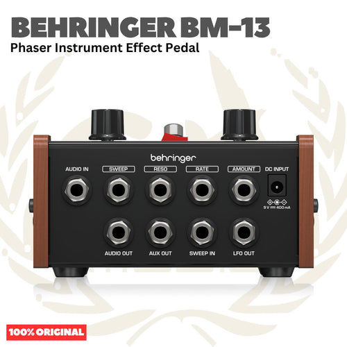 Behringer BM-13 Phaser Instrumen Effect Pedal - Efek Pedal Audio Instrumen