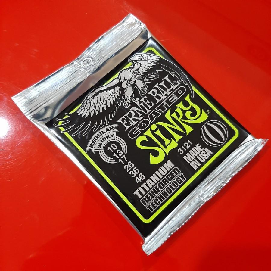 SENAR GITAR ELEKTRIK ERNIEBALL 3121 COATED SLINKY