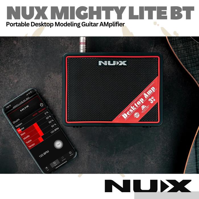 NUX Mighty Lite BT Portable Guitar Amplifier - Ampli Gitar Mini