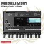 MEDELI M361 61-Keys Millenium Series Keyboard Portable - M 361 Keyboard Original Asli