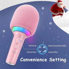FIFINE E2 Karaoke Microphone Bluetooth Wireless Mic Speaker