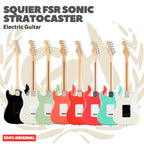 SQUIER FSR SONIC Stratocaster Electric Guitar | Gitar Elektrik Listrik