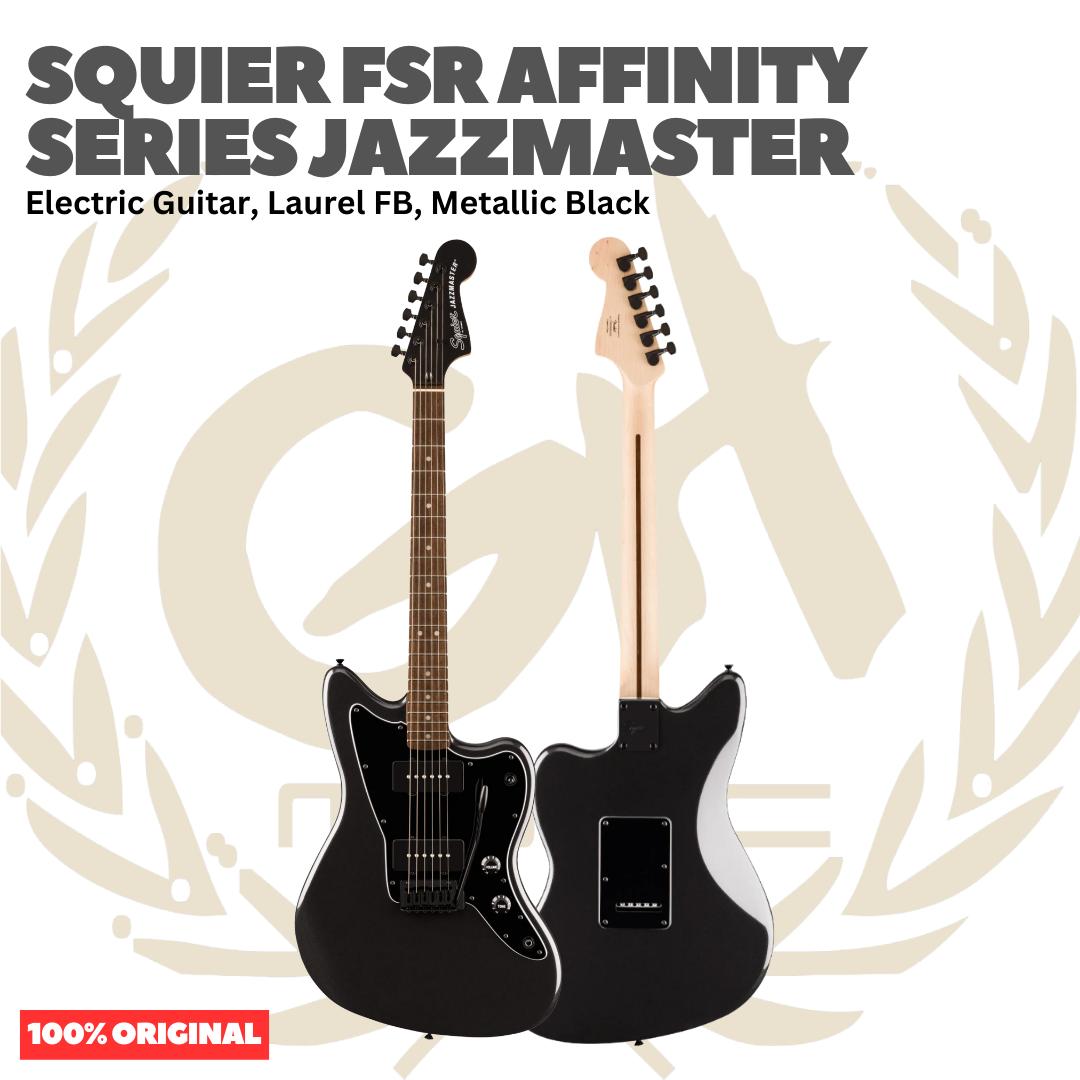 Squier FSR Affinity Series Jazzmaster Electric Guitar Laurel FB - Gitar Listrik Elektrik Original Asli