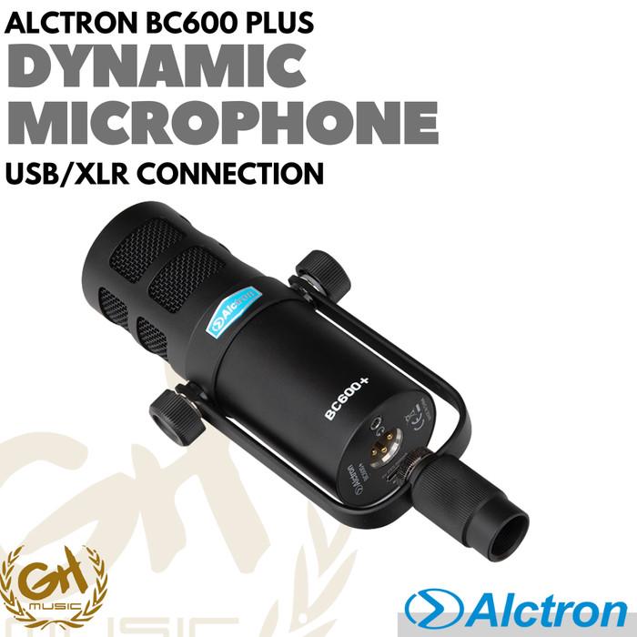 PAKET Alctron BC600 + Plus Dynamic USB/XLR + ARM STAND - KABEL XLR