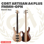 Cort Artisan A4 Plus FMMH Electric Bass Guitar - Bass Listrik Elektrik