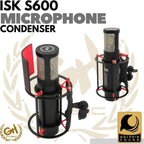 ISK S600 PROFESSIONAL STUDIO CONDENSER MICROPHONE | MIC KONDENSER