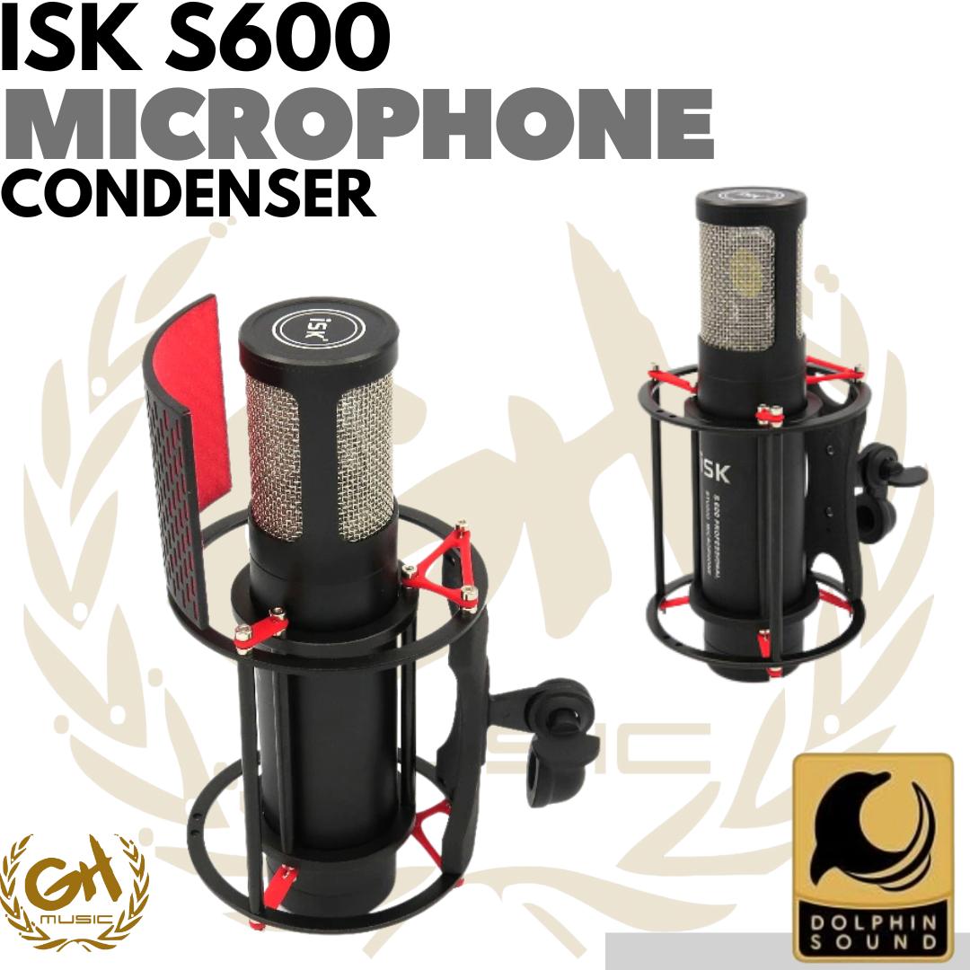 ISK S600 PROFESSIONAL STUDIO CONDENSER MICROPHONE | MIC KONDENSER