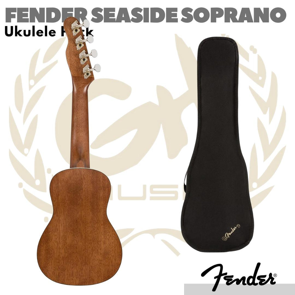 FENDER SEASIDE SOPRANO Ukulele Pack