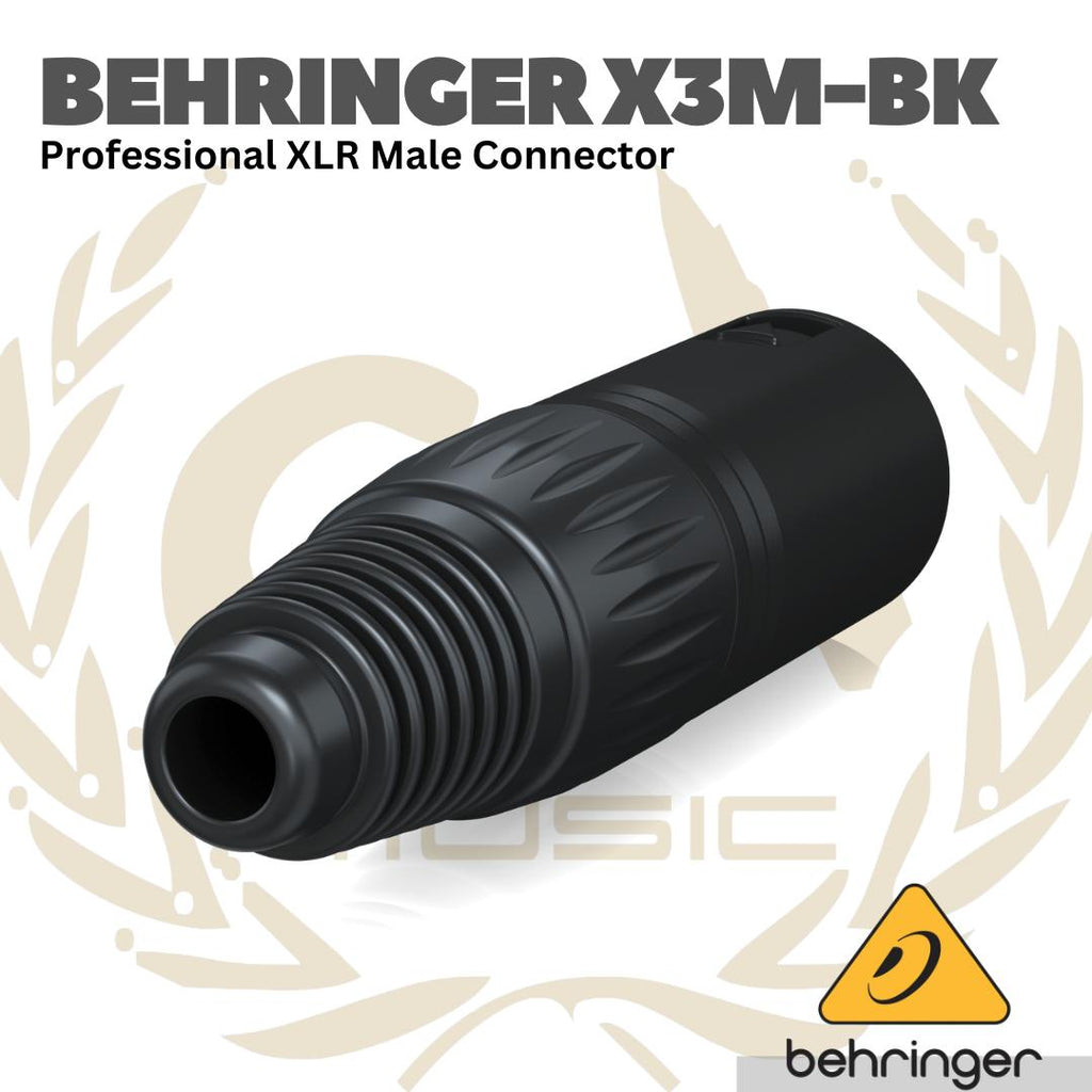 Behringer X3M Professional XLR Male Connector - Jack XLR Male 3 Pin X3-M