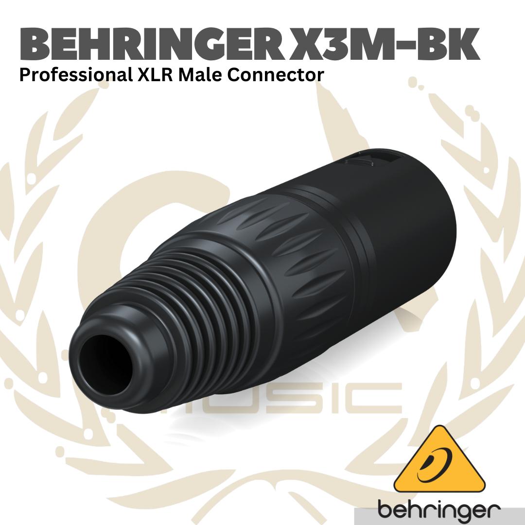 Behringer X3M Professional XLR Male Connector - Jack XLR Male 3 Pin X3-M