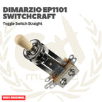 DiMarzio EP1101 Switchcraft Toggle Switch Straight - Saklar Switch Pickup Gitar