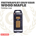 FretWraps by Gruv Gear 1PK-LIT-LG - String Muters, Wood Maple, Large