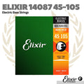 Elixir 14087 Nanoweb Extra Long Scale Electric Bass Strings 045-105 - Senar Bass Elektrik