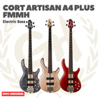 Cort Artisan A4 Plus FMMH Electric Bass Guitar - Bass Listrik Elektrik