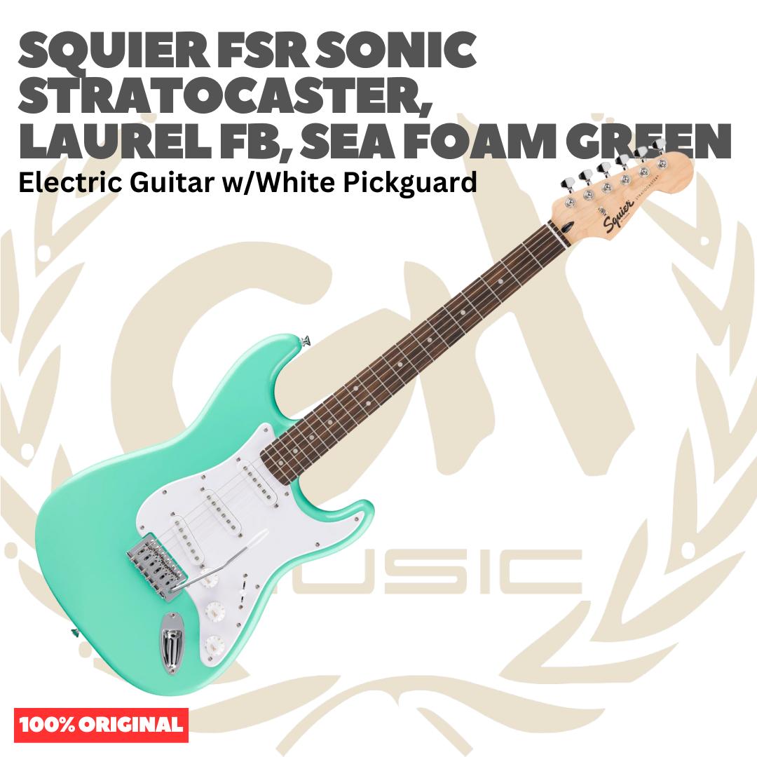 SQUIER FSR SONIC Stratocaster Electric Guitar | Gitar Elektrik Listrik