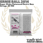 ERNIE BALL 2814 Super Slinky Flatwound | Senar Bass Elektrik, 45-100