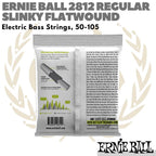 ERNIE BALL 2812 Regular Slinky FlatWound 50-105 | Senar Bass Elektrik