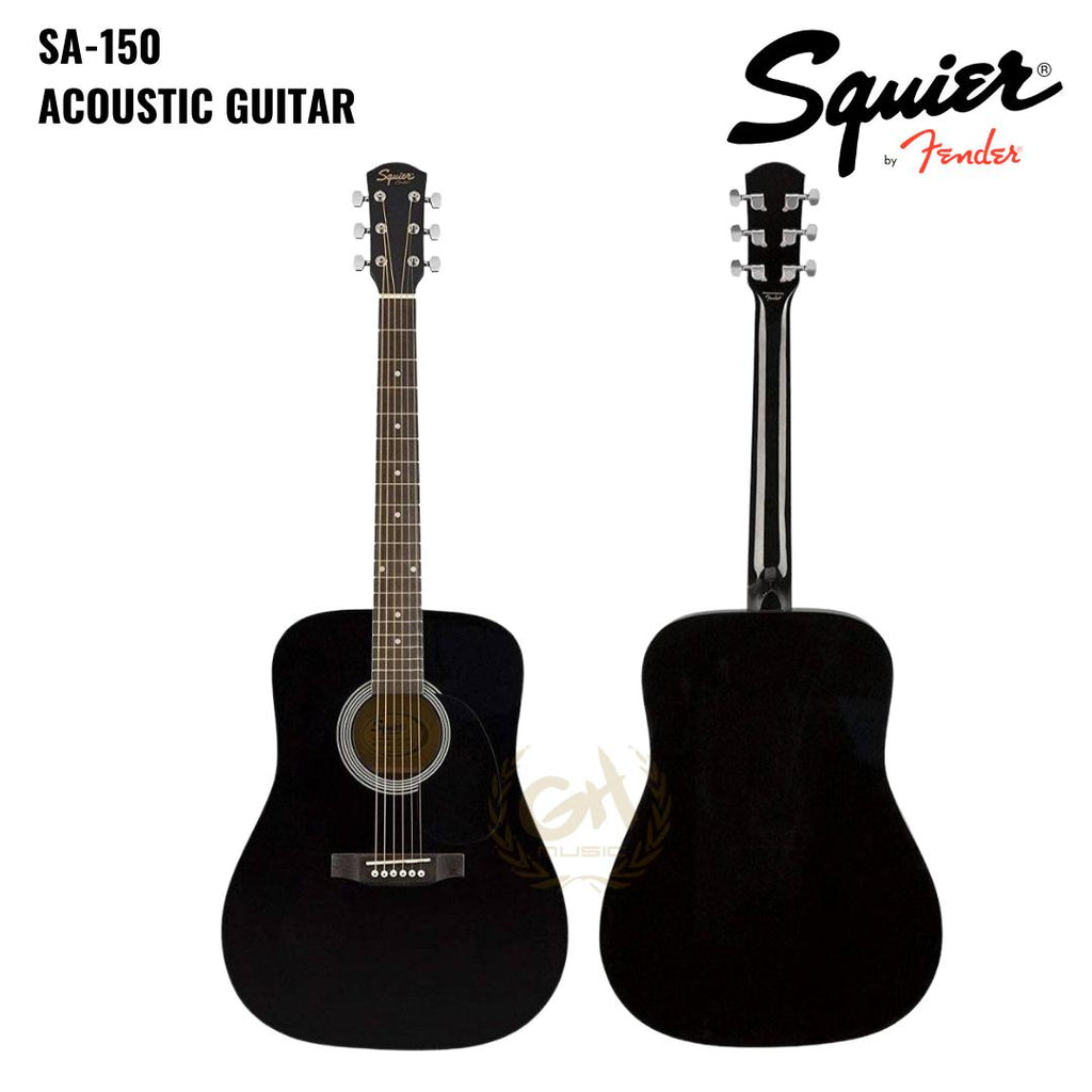Gitar Akustik Squier Fender SA-150 Black