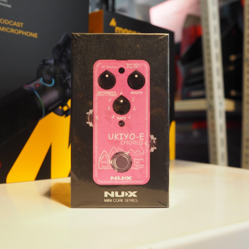 NUX Ukiyo-E Chorus NCH4 Pedal Efek Gitar Mini dengan 3 Model Chorus ST SCH-1 CE-1 DSP Processing 48KHz Garansi 1 Tahun