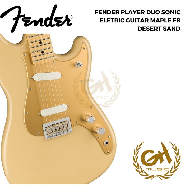 FENDER DUO SONIC ELECTRIC GUITAR MAPLE FB - Gitar Elektrik