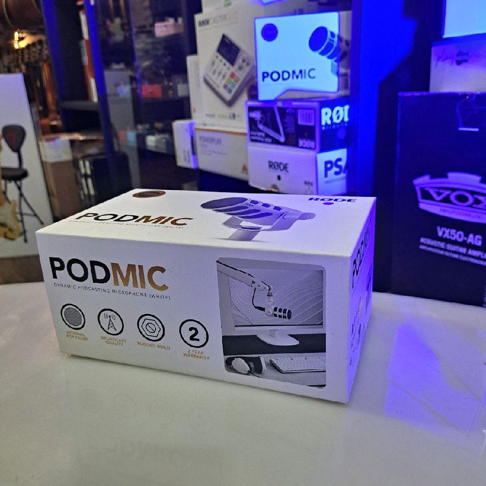 Rode PodMic Dynamic Microphone - Mic Podcast Livestreaming Dinamik Pod Mic Rode