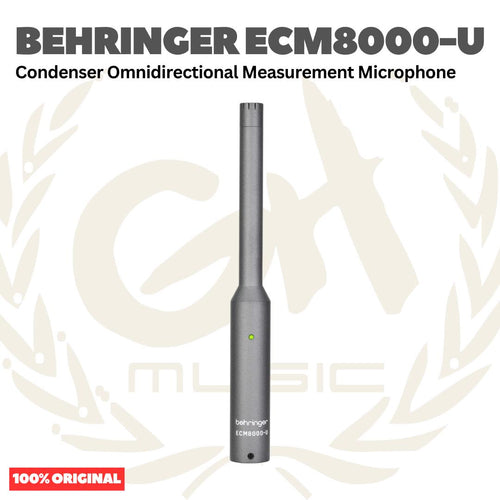 Behringer ECM8000-U Condenser Omnidirectional Measurement Microphone - Mik Kondensor