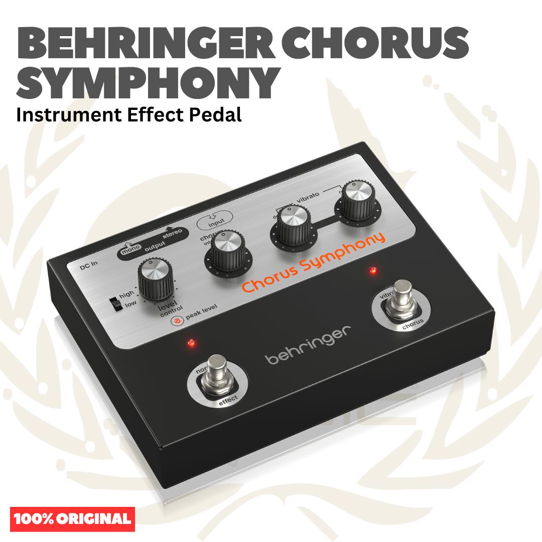 Behringer Chorus Symphony Instrument Effect Pedal - Efek Pedal Audio Instrumen