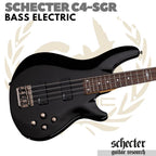 Schecter C4 SGR Bass Guitar Electric | Bass Listrik Elektrik
